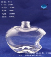 450ml厚底蘋(píng)果玻璃酒瓶