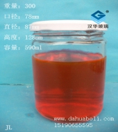 600ml黃桃罐頭玻璃瓶