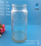 690ml出口玻璃燭臺(tái)