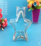 150ml小號(hào)五星許愿玻璃瓶