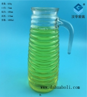 1000ml螺紋手把玻璃冷水壺
