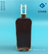 250ml長(zhǎng)方形玻璃酒瓶