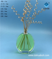 100ml扁圓香薰玻璃瓶