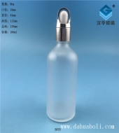 100ml花籃蓋磨砂滴管玻璃瓶