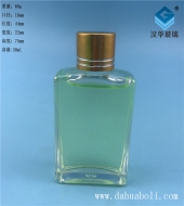 30ml長(zhǎng)方形玻璃小酒瓶
