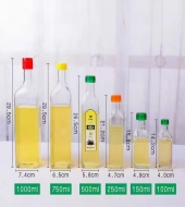 方形橄欖油瓶系列